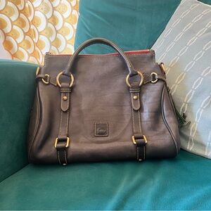 Dooney & Bourke Dark Brown Satchel